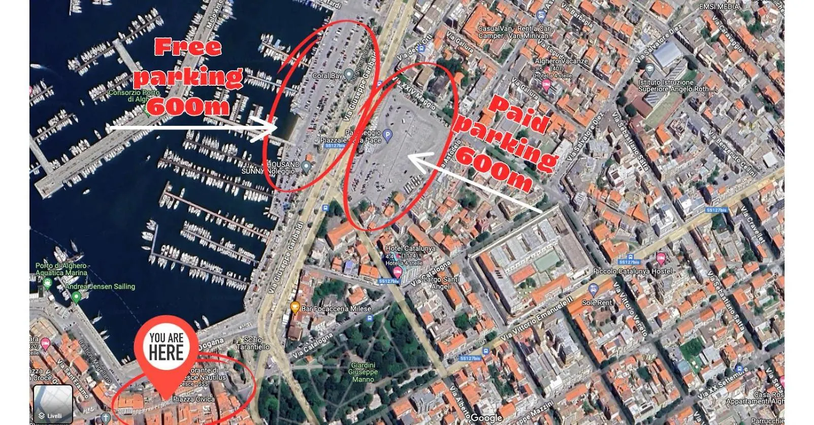 Piazza Civica, Centro Storico Appartamento Con Wi-Fi E Aria Condizionata Alghero 0*,  Italy
